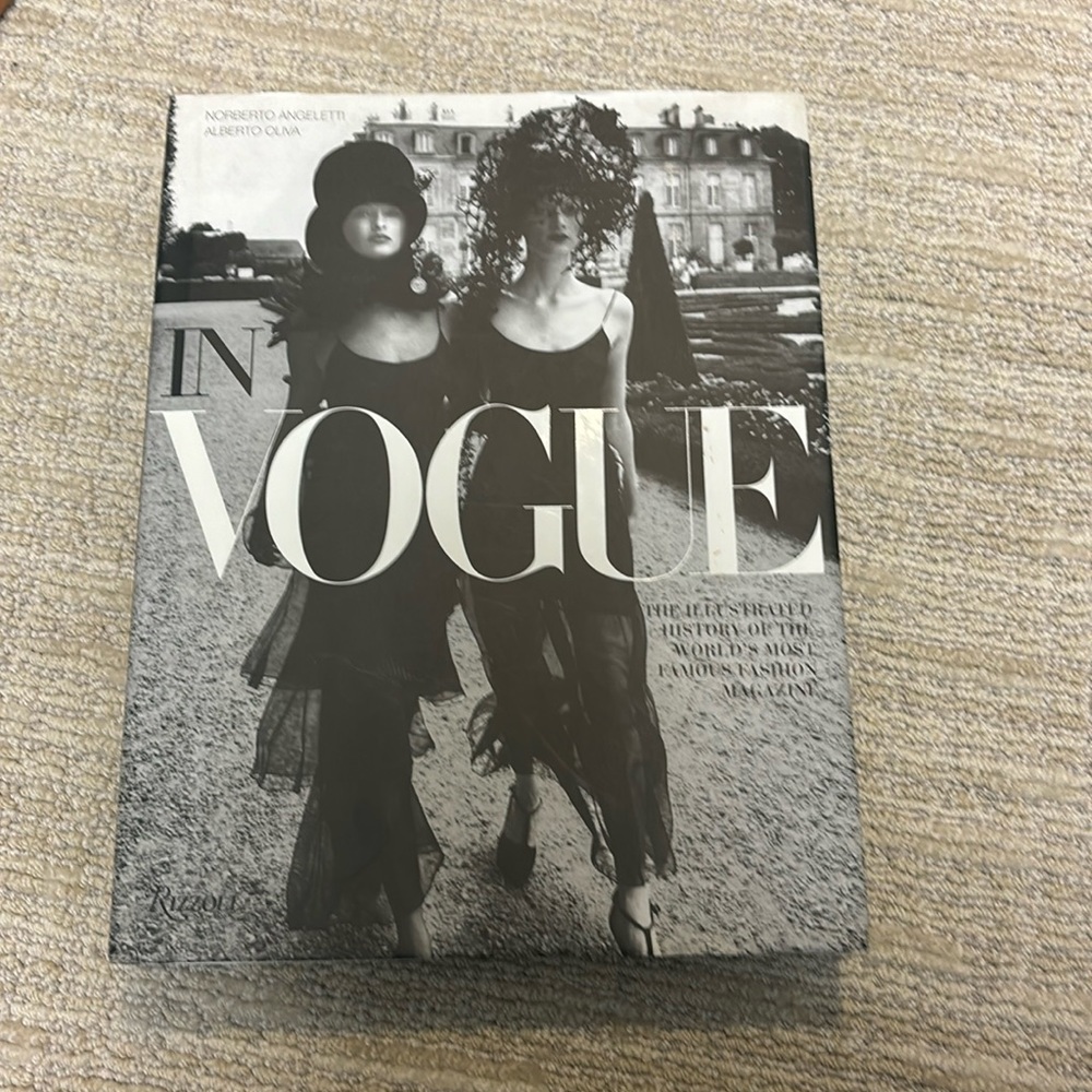 In Vogue Rizzoli Coffee Table Book